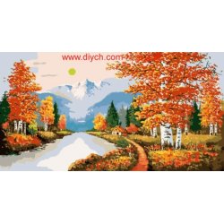 Neuen stil malen nach zahlen h006 80*160cm baum design malerei auf leinwand