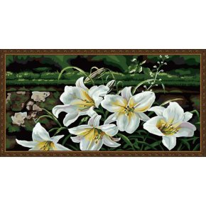 Großhandel diy Öl malen nach zahlen blume bild fabrik neue blumen-design digitale malerei
