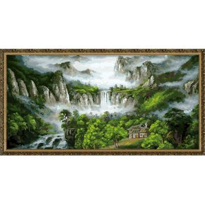 h059 naturel Landschaft Größe leinwand malen nach zahlen yiwu fabrik großhandel