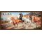 wholesales diy oil painting with numbers running horse large size painting