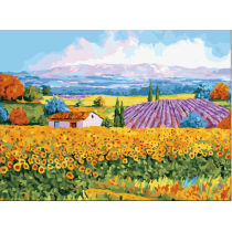 Art Supplies - Canvas, Acrylic Paint-oil painting beginner kit-landscape painting