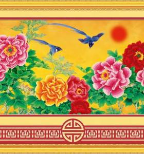 canvas oil painting flower picture painting - manufactor - EN71,CE,SGS - OEM