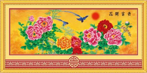 canvas oil painting flower picture painting - manufactor - EN71,CE,SGS - OEM