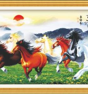 2015 abstract horse painting diy oil painting by numbers - manufactor - EN71,CE,SGS - OEM