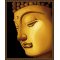 wholesales diy oil painting with numbers golden painting buddha painting