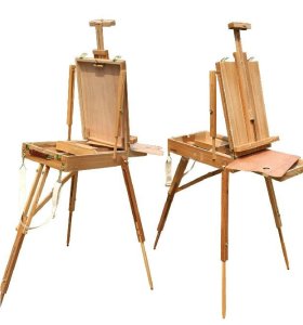 high quality Painting wooden Easel for oil painting use