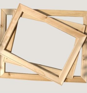 Completo marco de fotos de madera