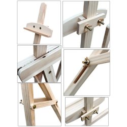hochwertigem holz malerei staffelei