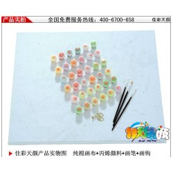 Diy Ölbilder nach zahlen- Ölgemälde Anfänger kit diy großhandel bastelbedarf