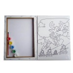 malen kunst gesetzt Ölgemälde leinwand für weihnachten geschenk verwenden