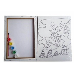 malen kunst gesetzt Ölgemälde leinwand für weihnachten geschenk verwenden