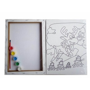 malen kunst gesetzt Ölgemälde leinwand für weihnachten geschenk verwenden
