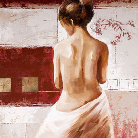 New products hot nude girls photos sexy oil painting for home decor