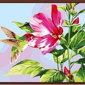Yiwu factory new design oil painting by numbers - manufactor - EN71,CE, painting art set GX6107