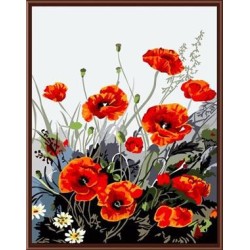 Neue kunst set acryl malen nach zahlen- manufactor- en71, ce, neues design färbung von Zahlen kunst gesetzt