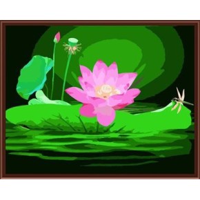 Neupreis diy Ölfarbe nach zahlen auf leinwand 2015 paintboy neue blumen-design gx6127