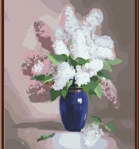 Lona de la pintura al óleo ventas al por mayor de diy pintura al óleo por números de la flor pinturas abstractas diseño GX6178