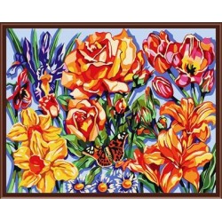 Leinwand Stützpunkt Öl malen nach zahlen 2015 paintboy neue mode-design gx6133