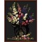 Abstract wooden frame painting by numbers ,new flower design art set factory price GX6228