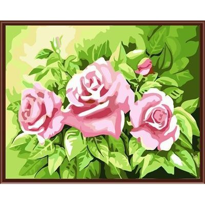 flower painting by numbers GX6305