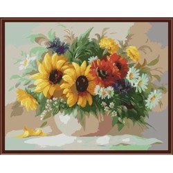 Caliente venta del regalo del arte para colorear por números diy venta al por mayor del arte suppliesThe mejor fábrica de pintura al óleo en China GX6291