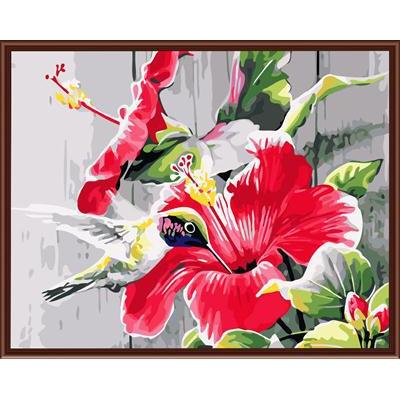 oil painting by numbers handpainted wholesales 2015 new flower painting GX6484