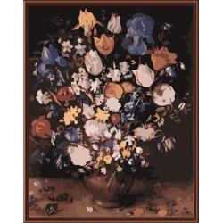 Pintura abstracta de la flor con la imagen GX6442 fábrica de YIWU al por mayor arte suppliers 2015 nuevo desgn