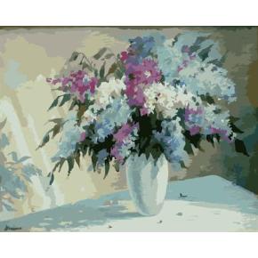 abstrakte digitale malen nach zahlen gx6664 blume und vase Bild stilllebenmalerei