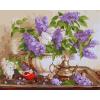 still life flower picture canvs oil paint by number GX6676