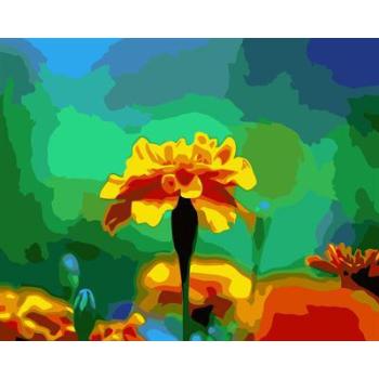 abstract digital painting by numbers GX6665 flower picture still life painting