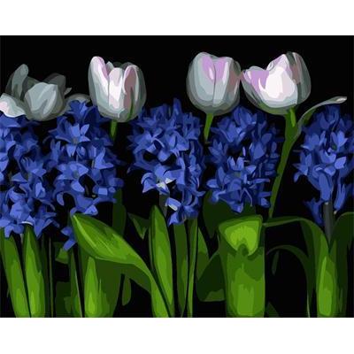 GX6625 flower picture abstract canvas painting set creative activity sets painting by numbers