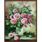GX6815 paint by number 2015 canvas oil painting with flower and vase picture