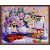still life flower design oil painting by numbers GX6804 wholesales new design 2015