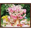 GX6854 canvas diy painting by numbers flower hot photo