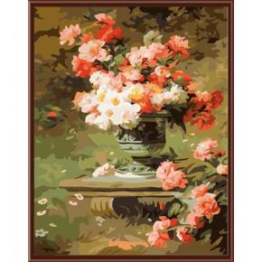 gx6819 klassische blume bild 2015 neue abstrakte Öl malen nach zahlen