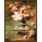 GX6819 classical flower picture 2015 new abstract oil painting by numbers