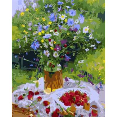 still life abstract oil painting by numbers GX6554 nature landscape flower fruit design