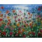 GX6968 flower oil painting by numbers for wholesale