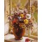 still life flower picture canvas painting set artist oil color set for beginners GX7078 drawing gift set