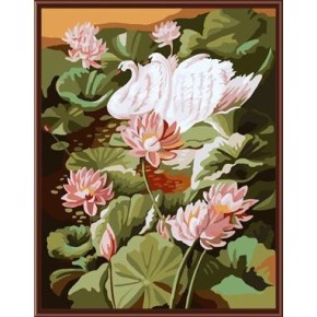 Gx6824 blumen-design malerei auf leinwand diy malen nach zahlen
