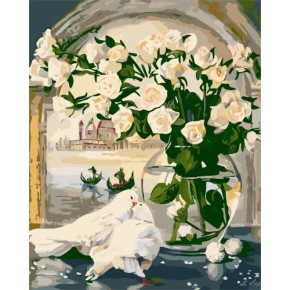 kunst malerei wanddekoration färbung von bumbers kit mit blume bild gx7224