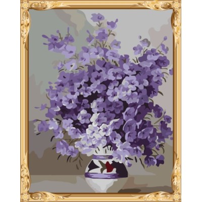 GX7332 hot flower diy oil painting by numbers for home decor