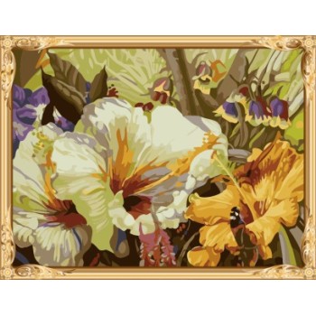 GX7281 yiwu wholesales frames arts and crafts abstract paint by numbers for home decor