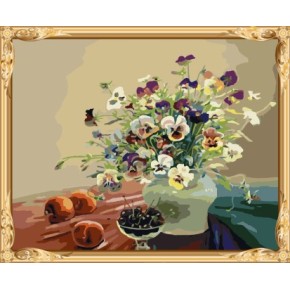gx7398 2015 neue blume abstrakte malen nach zahlen für moderne Wohnzimmer dekor