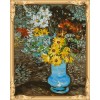 still life flower and vase canvas oil painting by numbers GX7479