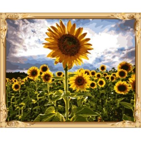 gx7451 sonnenblumen digita Ölgemälde für wohnkultur