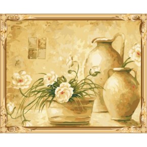 gx7437 blume diy Öl malen nach zahlen auf leinwand