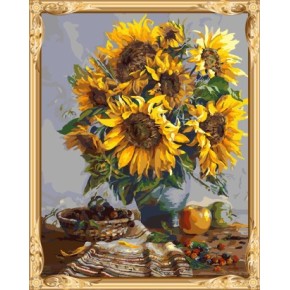 sonnenblumen diy digitale Ölgemälde für wohnkultur gx7542