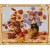 GX 7615 flower diy paint by numbers on canvas art kits for adults and kids