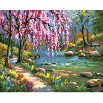 GX7664 2015 new hot photo landscape painting by number kits for wholesale